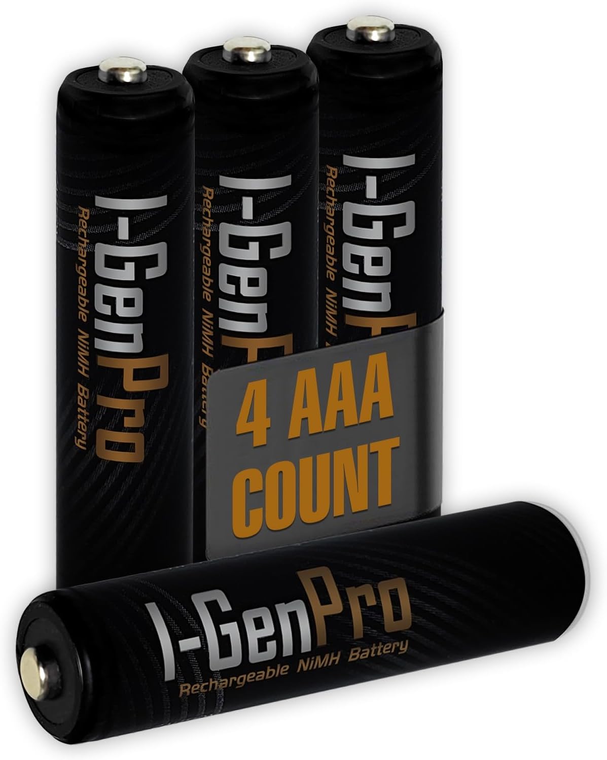 Alternative view of I-Gen Pro P162 4 Adet AAA 1100 mAh Şarj Edilebilir İnce Kalem Pil 1.2V Ni-MH Şarjlı Pil