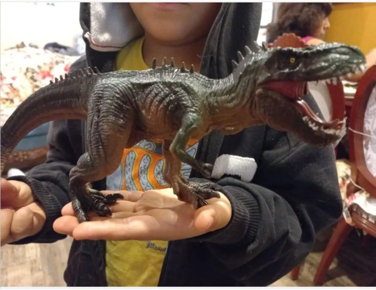 Alternative view of T-Rex Süper Gerçekçi Dinazor Trex Figür 30 Cm Kapanıp Açılabilen Ağız Hediye Oyuncak Dinozor, Çok Renkli