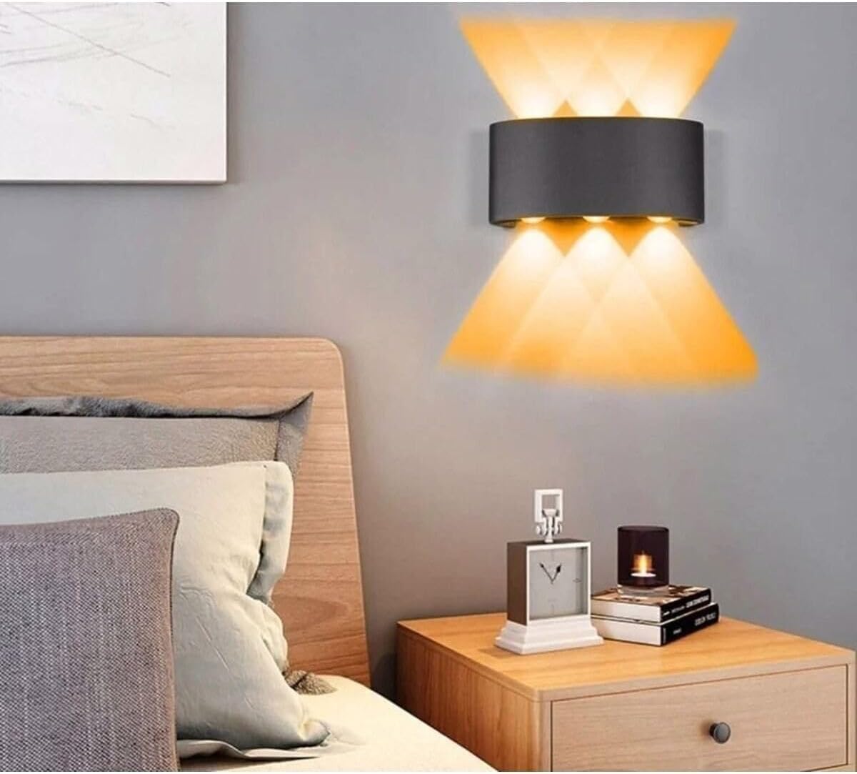 Ct-8011 Haiti Led Aplik 10W Amber Çift Taraflı