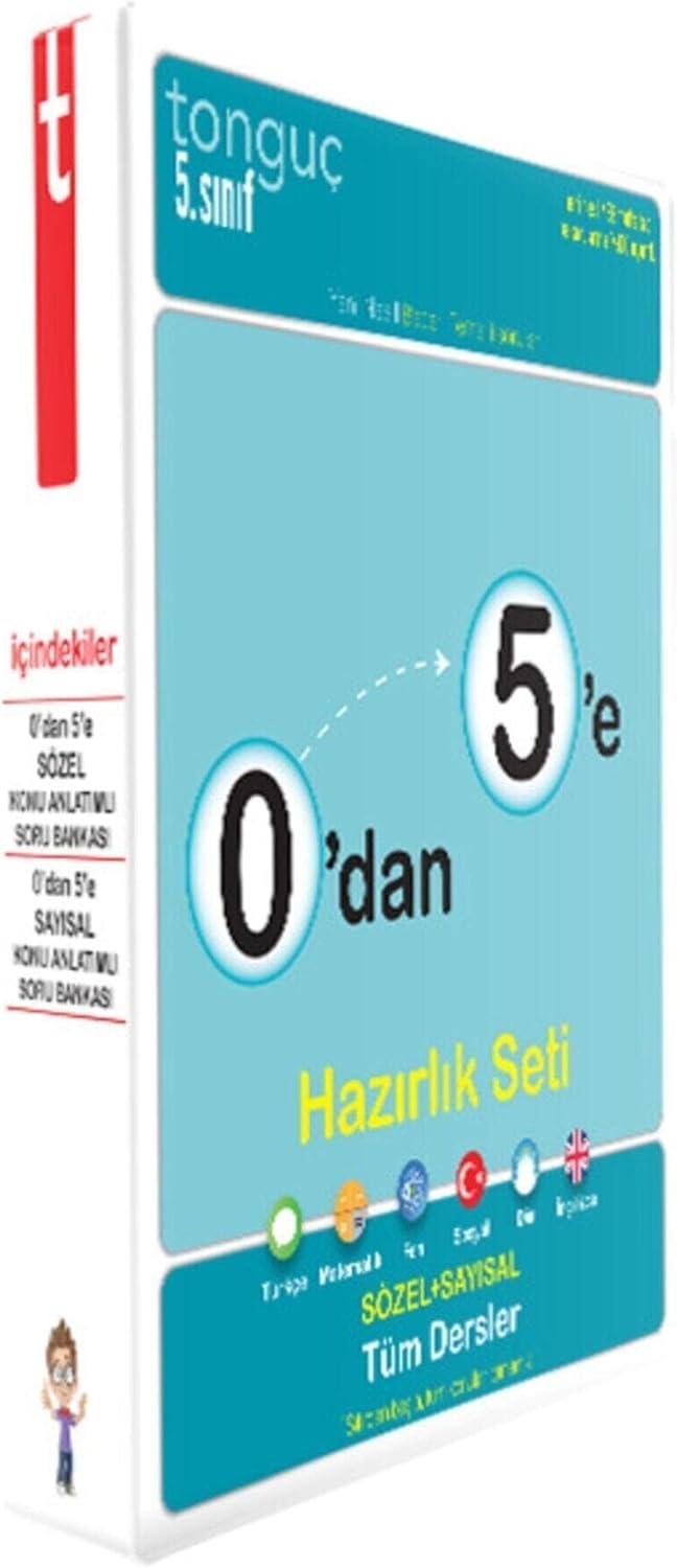 0'dan 5'e Konu Anlatımlı Soru Bankası Seti (Kapak Değişebilir)