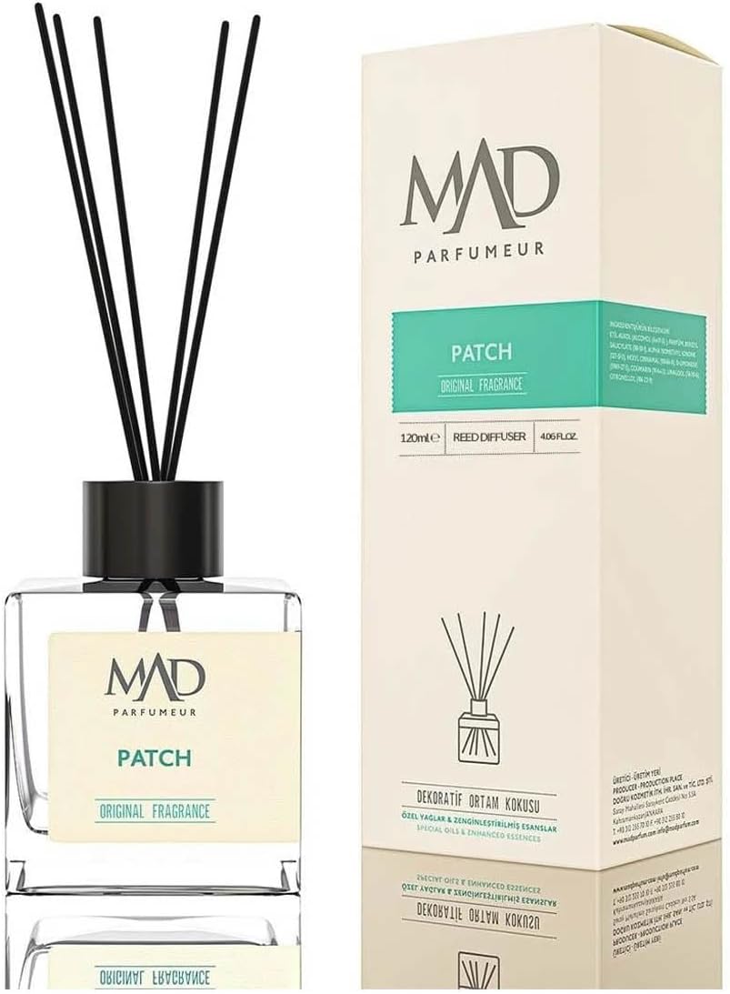 Alternative view of Mad Patch 120 ml Ortam Kokusu Çubuklu – Kurutulmuş Meyve, Tonka ve Amber ile Sıcak, Odunsu ve Etkileyici Bir Atmosfer