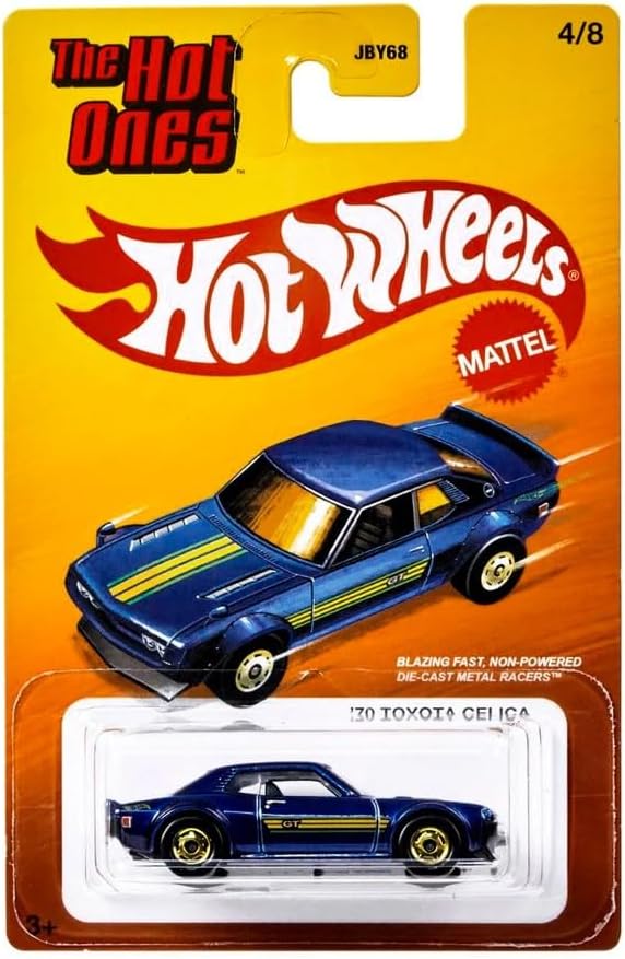 The Hot Ones Die Cast Tekli Arabalar JBY68-70 TOYOTA CELICA JBY72