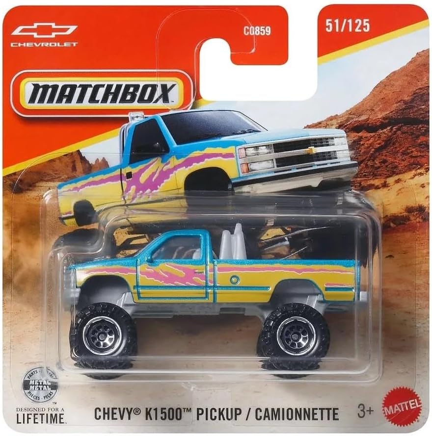 C0859  1:64 Tekli Arabalar CHEVY K1500 PICKUP JHP34