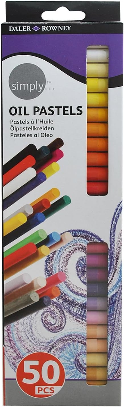 Alternative view of Daler Rowney Simply Yağlı Pastel 50 Renk