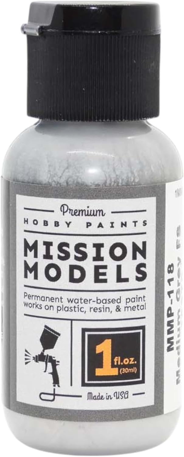 Alternative view of Mission Models MMP-118 Orta Gri FS 36270 Akrilik Boya 1 Oz (30ml)