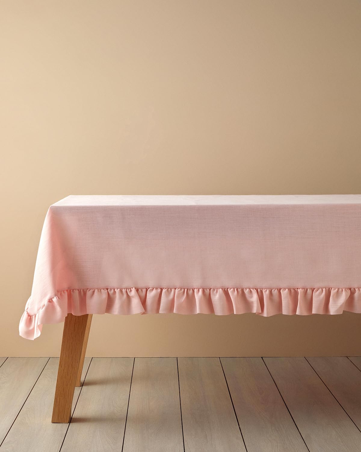 Flor Pura Polyester Masa Örtüsü Pembe - Görsel 2