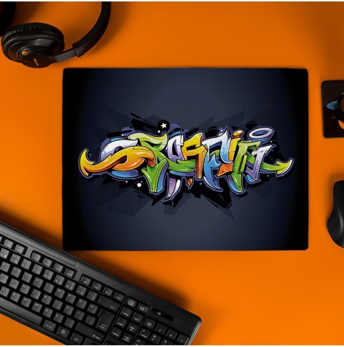 Alternative view of Grafiti Tasarımlı Tasarımlı 40x30 Mousepad