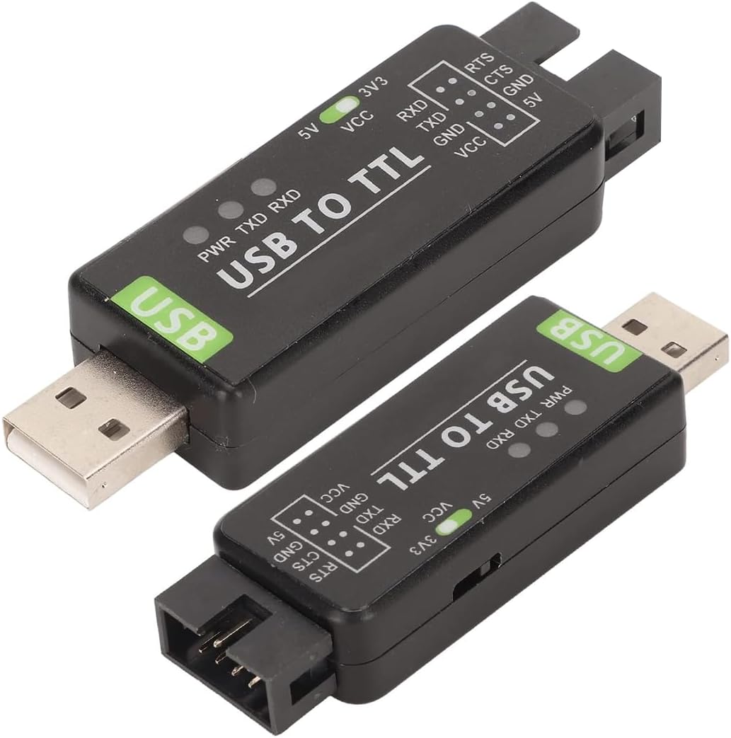 Alternative view of Endüstriyel USB-TTL Dönüştürücü Orijinal FT232RL Konvertör Modül, Dahili ve Çoklu Koruma Devreleri ile Endüstriyel USB TTL Dönüştürücü Desteği Çoklu Sistemler Desteği Win7/8/8.1/10/11, Mac, Linux,