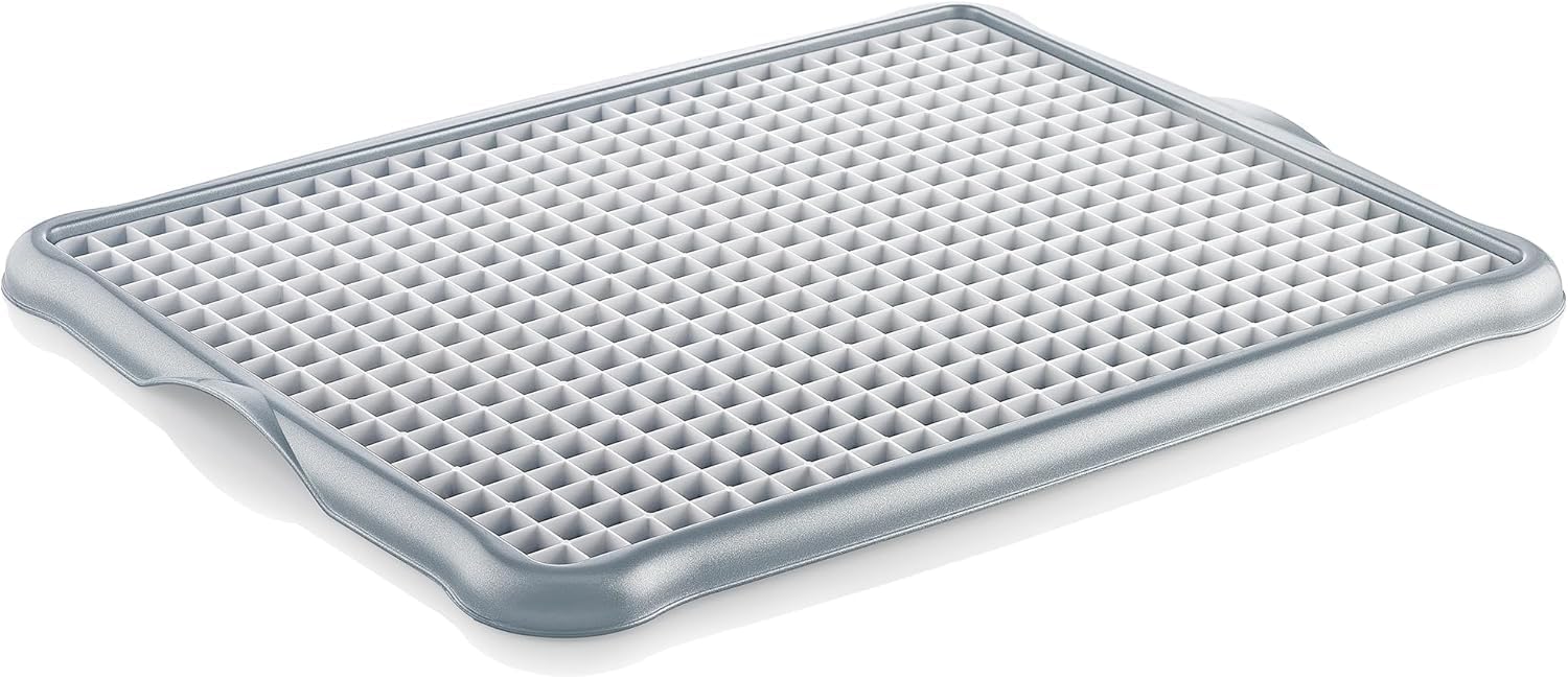 Alternative view of 44x35 cm Plastik Bulaşık Süzgeci Mat Izgara Süzgeçli Süzmatik Tezgah Üstü Bulaşık Kurutmalık Büyük Boy Mutfak Süzgeci (ASORTİ RENK)