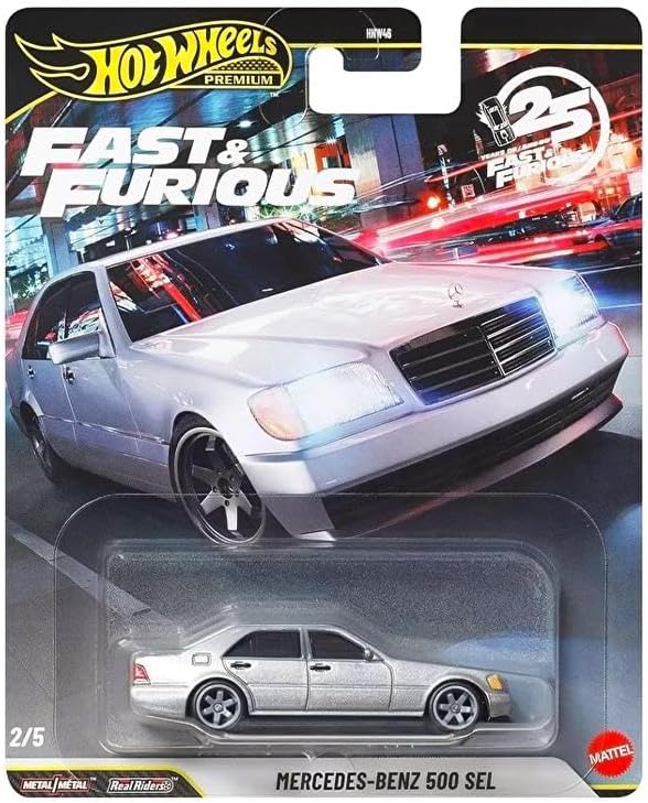 Alternative view of Premium Series 25.Yıl Özel Fast & Furious MERCEDES-BENZ 500 SEL HNW46 - JHW67-LA10