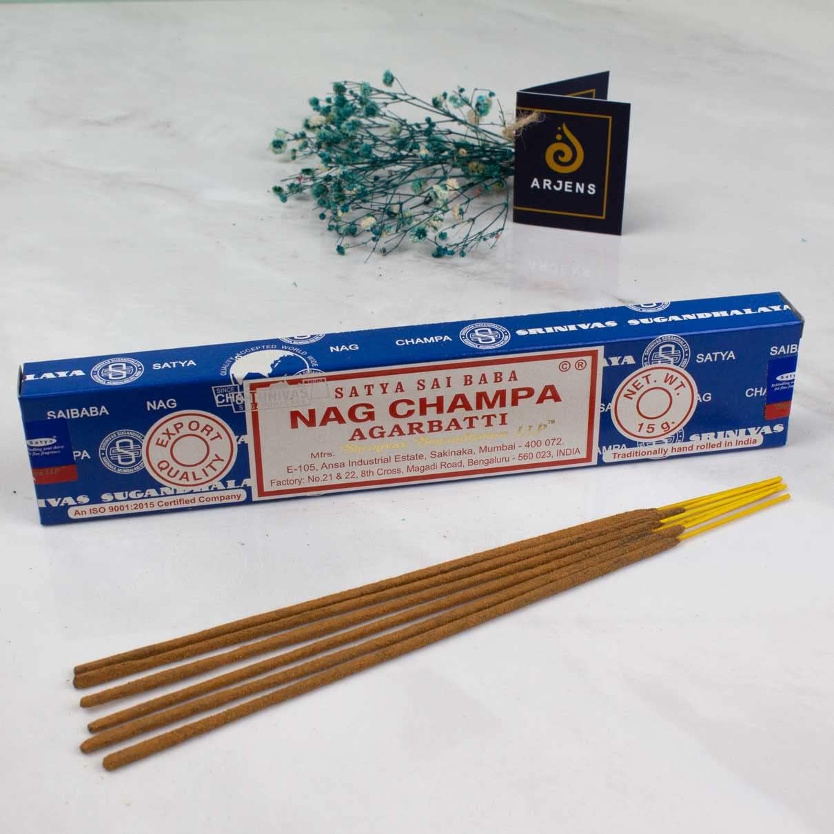 Alternative view of satya Satya Nag Champa (agarbatti) Aromalı Masala Stick Tütsü