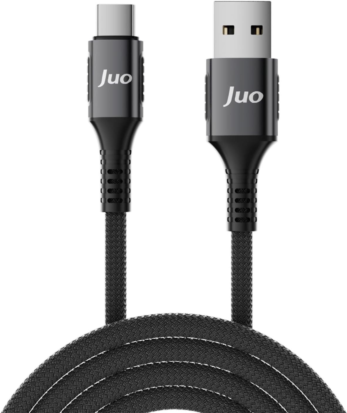 66W USB-A to Type-C Örgülü Hızlı Şarj ve Data Kablosu 2 Metre - Görsel 2