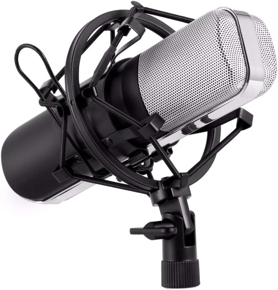 Yanmai Q8 Profesyonel Condenser Mikrofon – Cardioid Yönlü, 37dB Hassasiyet, 50Hz-16kHz Geniş Frekans Aralığı, Tak-Çalıştır 3.5mm, PC & Notebook ile Uyumlu | Q8
