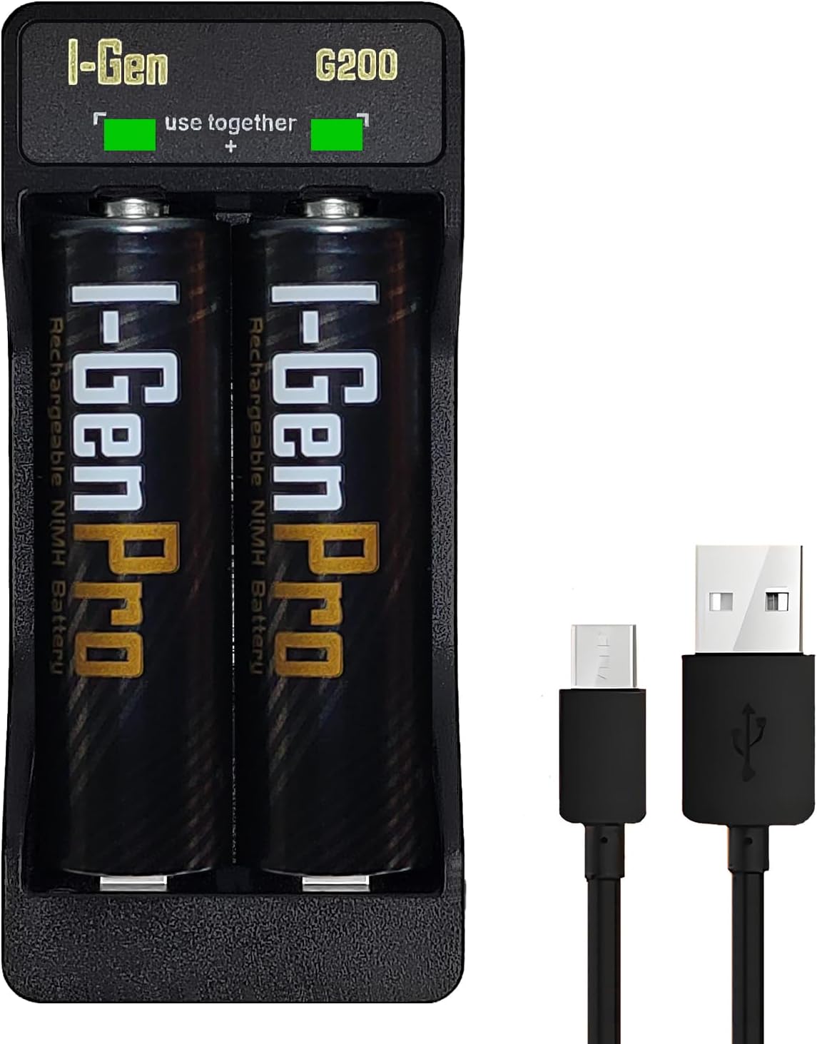 I-Gen Batteries G229 2'li AA/AAA/9V Pil Şarj Aleti + 2 Adet Aa Pro 2950 Mah 1.2V Ni-Mh Şarjlı Kalem Pilli Set - Görsel 3