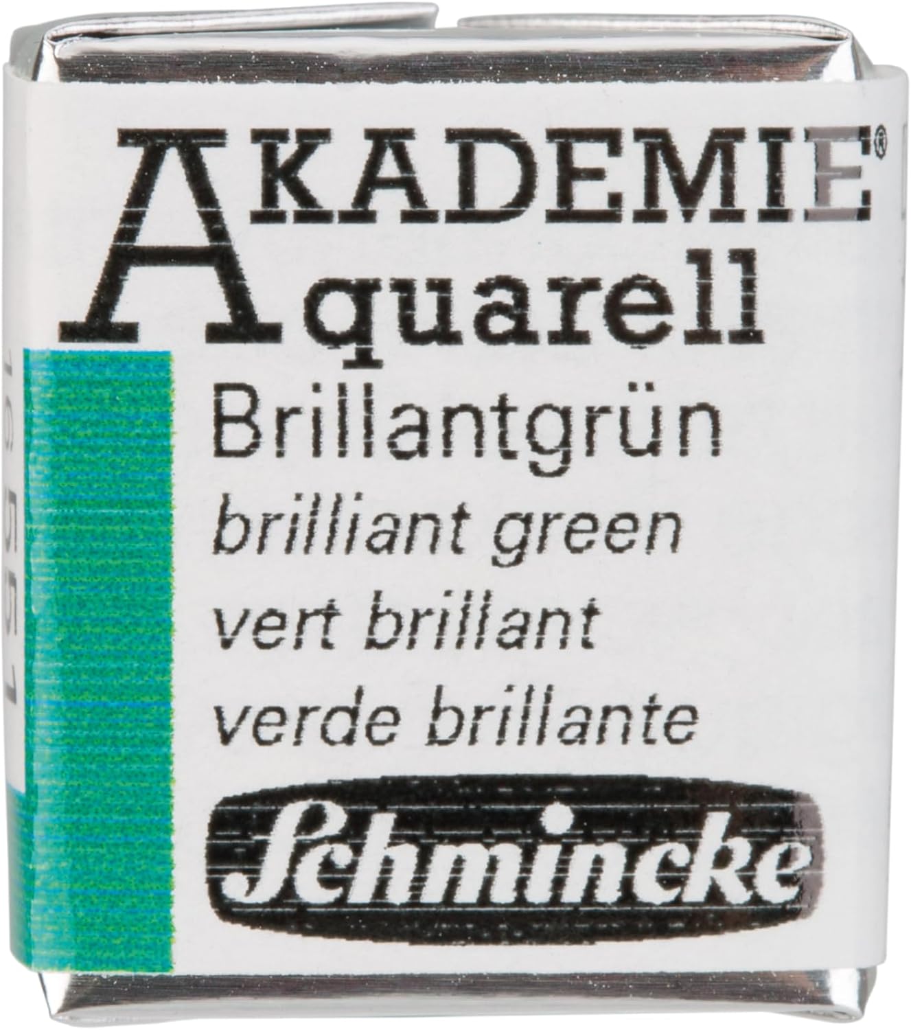 Alternative view of Akademie Aquarell Yarım Tablet Sulu Boya 551 Brilliant Green