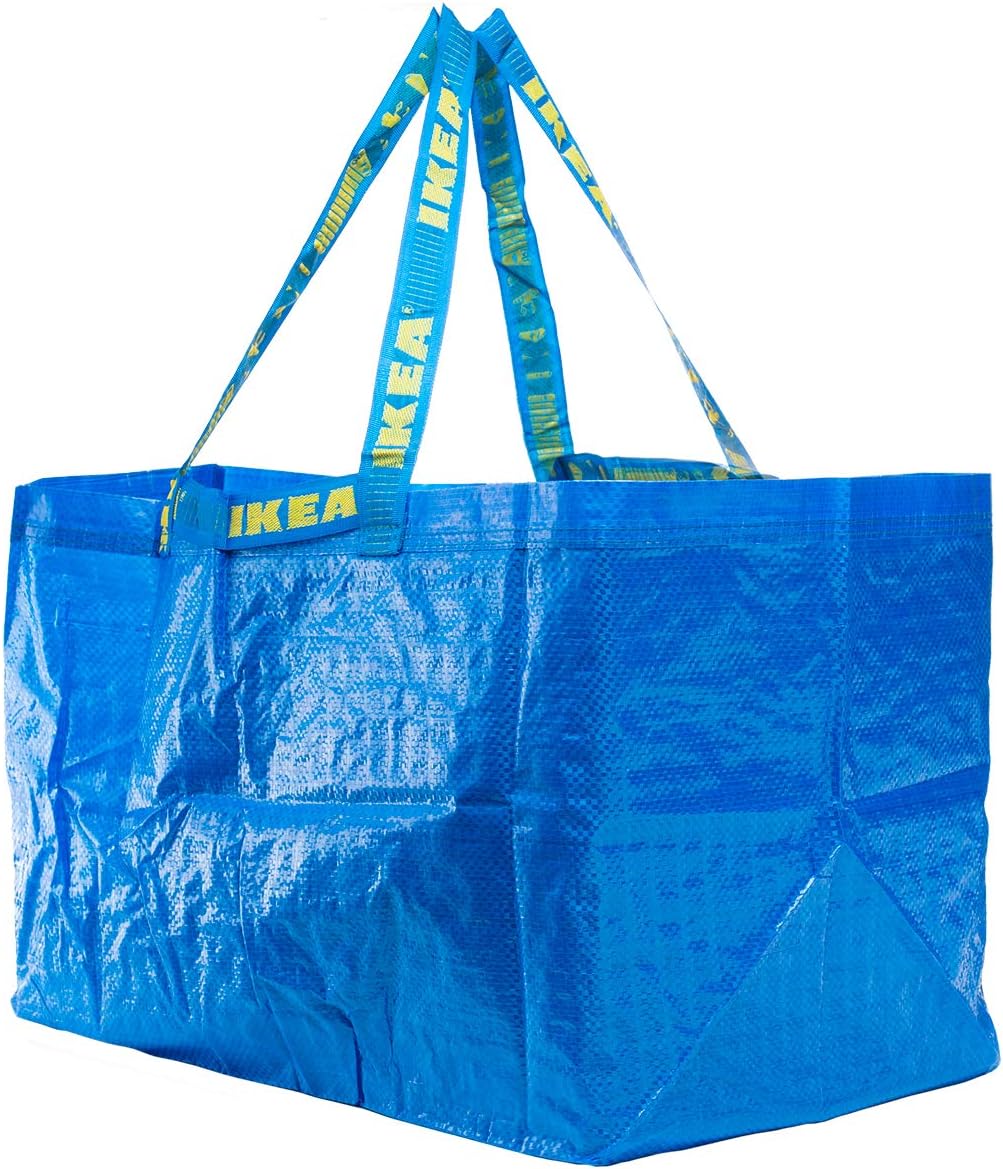 Alternative view of - 2 x Frakta Mavi Büyük Çanta - İdeal için Alışveriş, Çamaşır ve Depolama