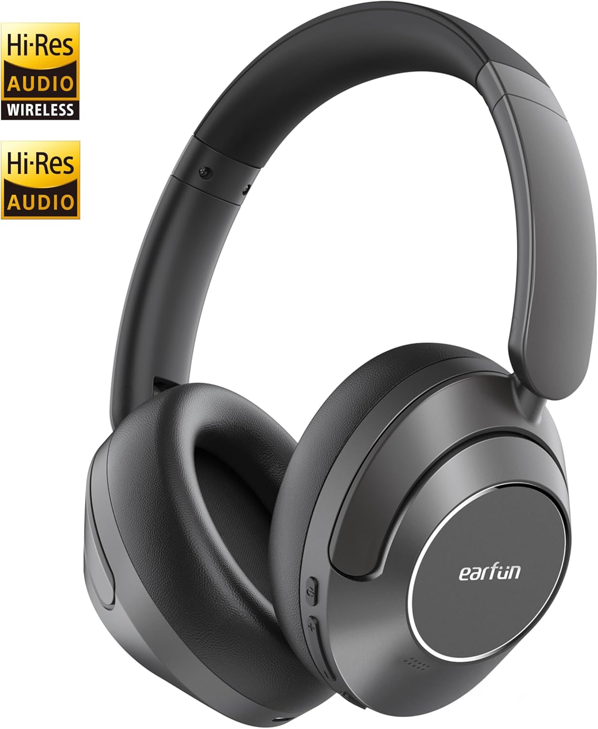 Earfun Wave Pro Kulak Üstü Bluetooth Kulaklık - ANC - 80 Saate Kadar Pil Ömrü - Siyah (Earfun Türkiye Garantili) - Görsel 3