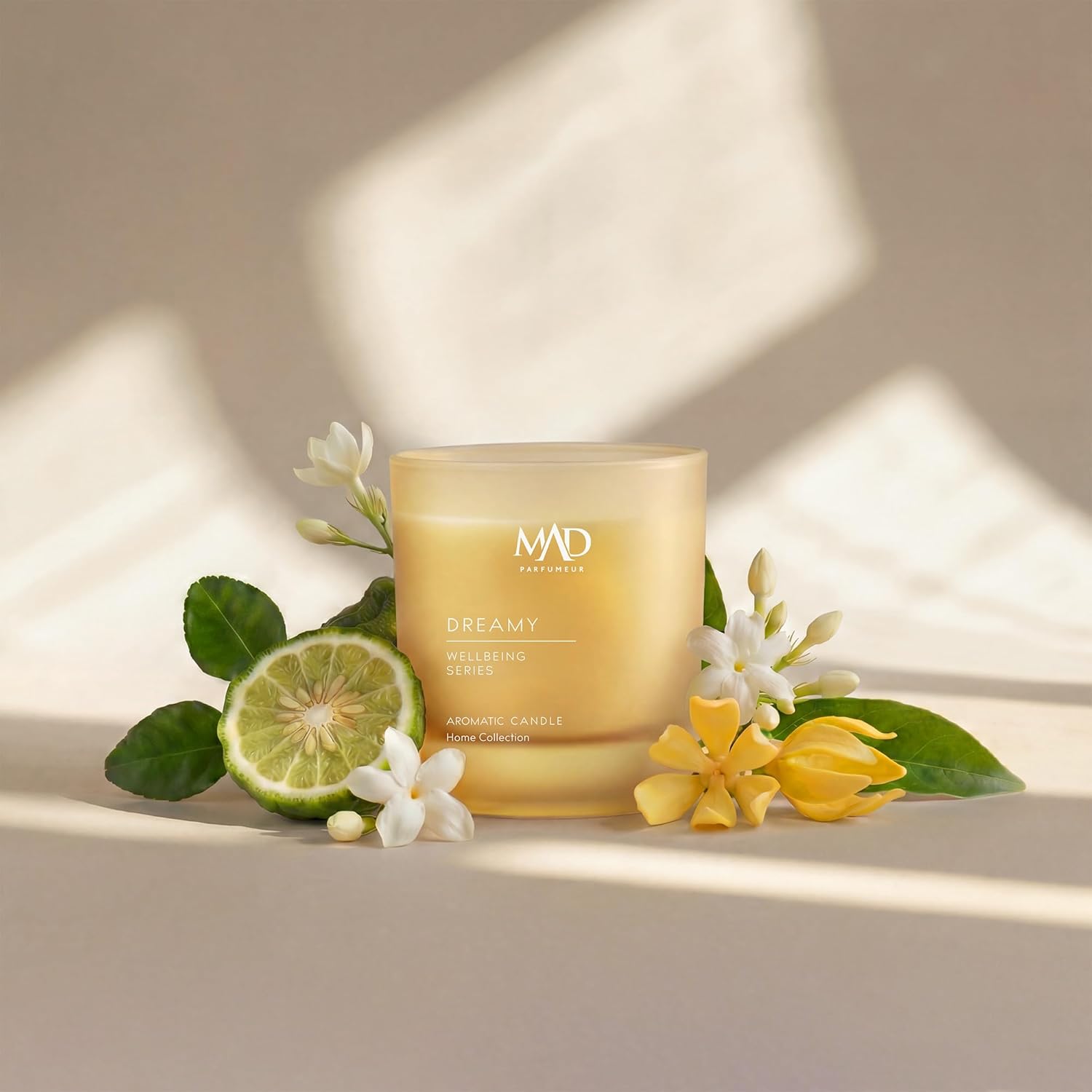 Mad Wellbeing Dreamy 200 gr Kokulu Mum – Yumuşak, Sakin ve Huzur Veren Mum– Mood Scentz Teknolojisi ile Ferahlatıcı - Görsel 3