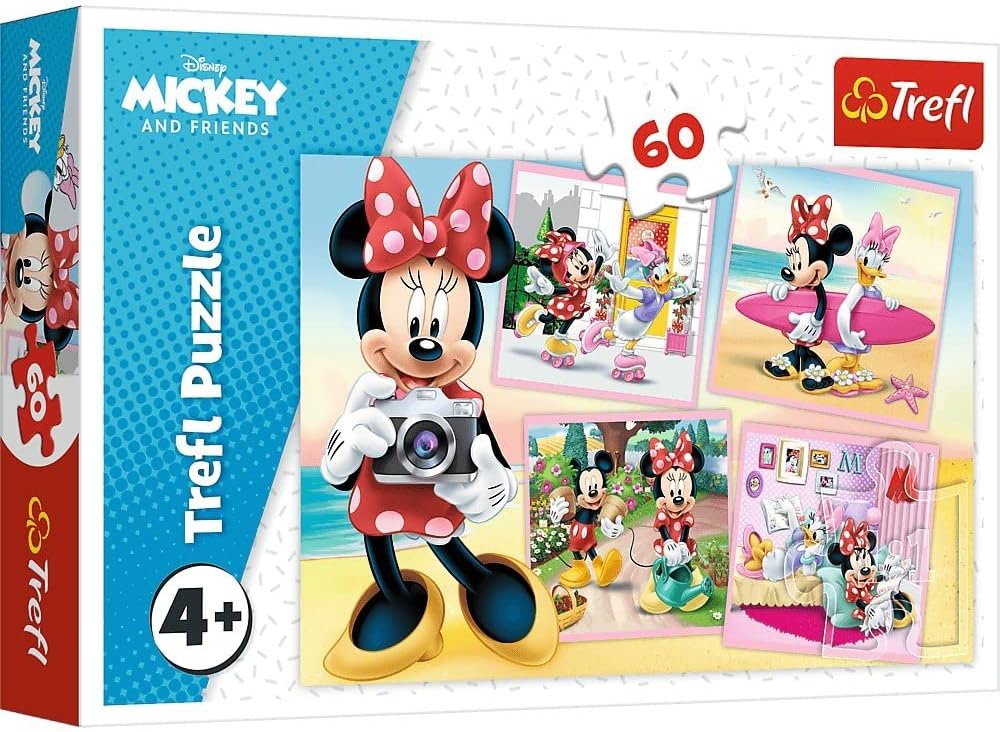 Alternative view of Puzzles - "60" - Sevimli Minnie/ Minnie