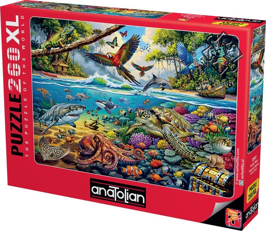 Puzzle - Tropik Rüya,260 Parça Puzzle, #3353 - Görsel 3