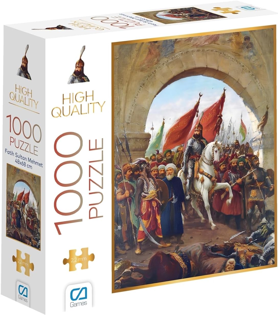 Alternative view of Sultan Mehmet 1000 Parça 2,2mm Kalınlık 48x68cm Profesyonel Hobi Puzzle Yapboz Serisi