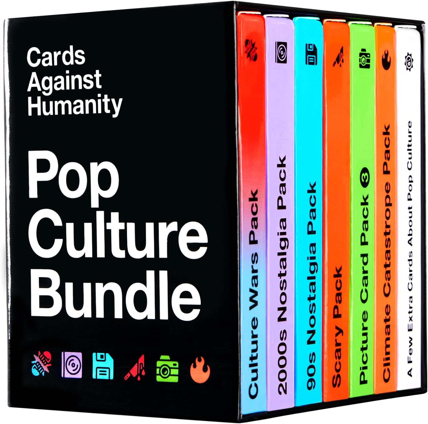 Cards Against Humanity İnsanlığa Karşı Kartlar: Pop Kültürü Paketi | 6 Temalı Paketler + 10 Yeni Kart | 2023 için yeni! - Görsel 2