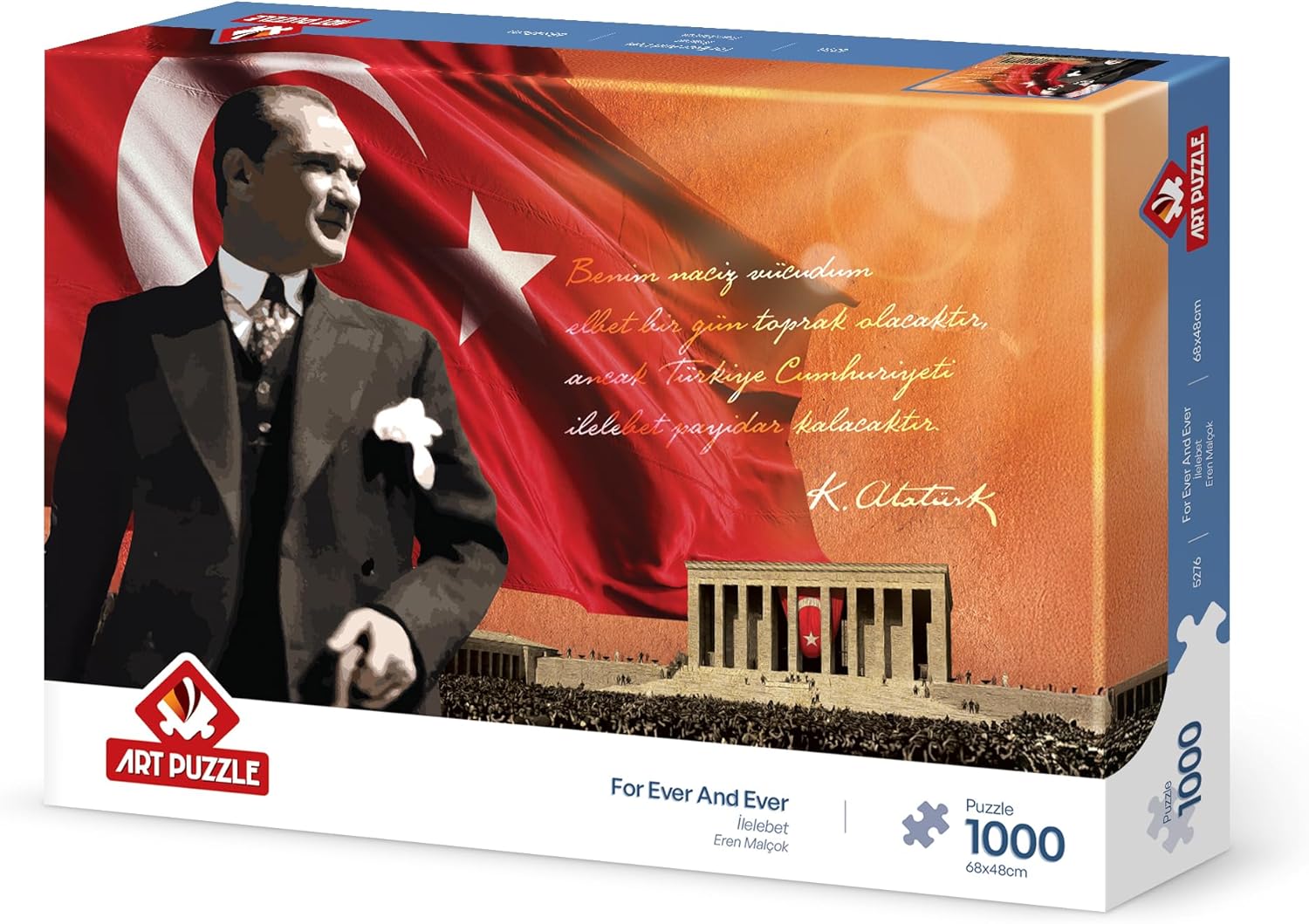 İlelebet 1000 Parça Puzzle - Görsel 3
