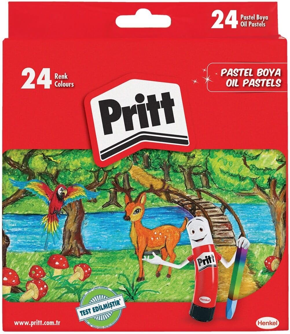 Pritt 24'lü Pastel Boya - Karton Kutu - Görsel 3