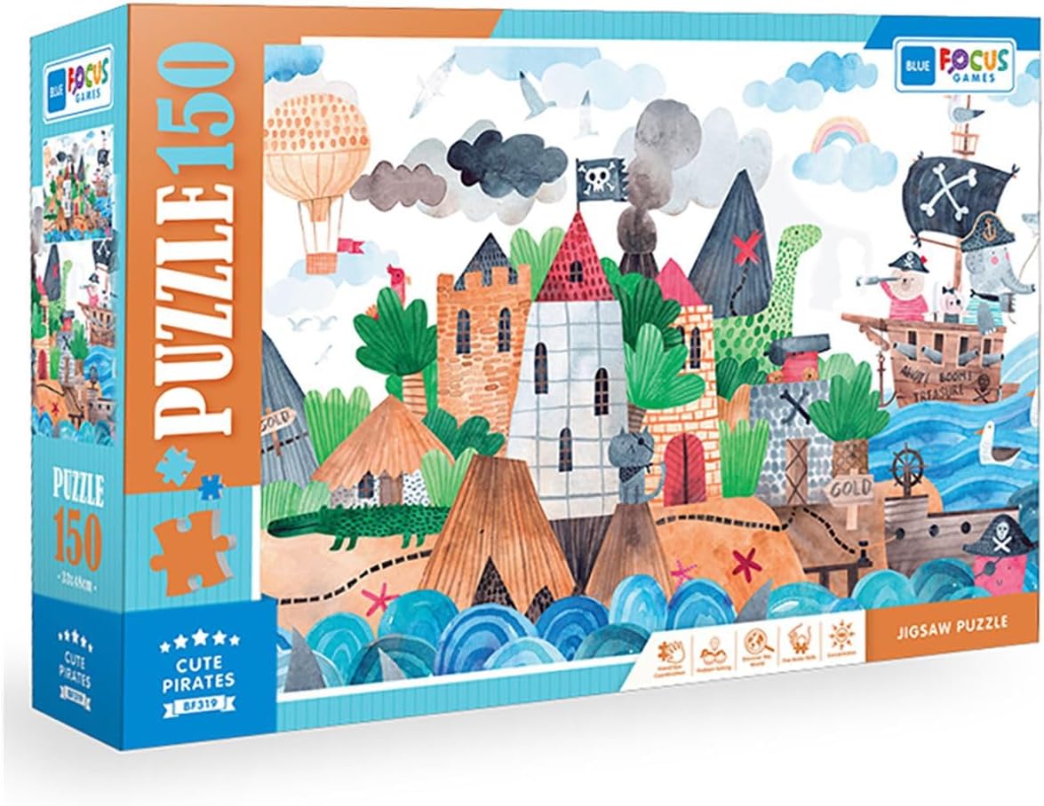 150 PARÇA - CUTE PIRATES (SEVİMLİ KORSANLAR)