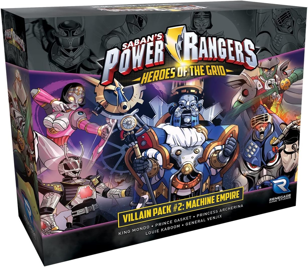 Alternative view of Renegade Game Studios Power Rangers - Izgaraların Kahramanları: Villain Pack # 2 - Makine İmparatorluğu Genişlemesi
