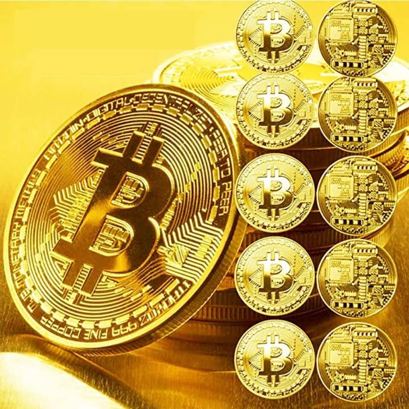Bitcoin Hatıra, Altın Bitcoin Jetonu, Bitcoin (Bitcoin, 1) - Görsel 3