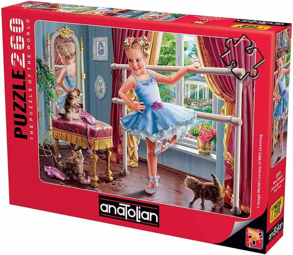 Alternative view of Puzzle - Minik Balerin / 260 Parça Puzzle, #3333