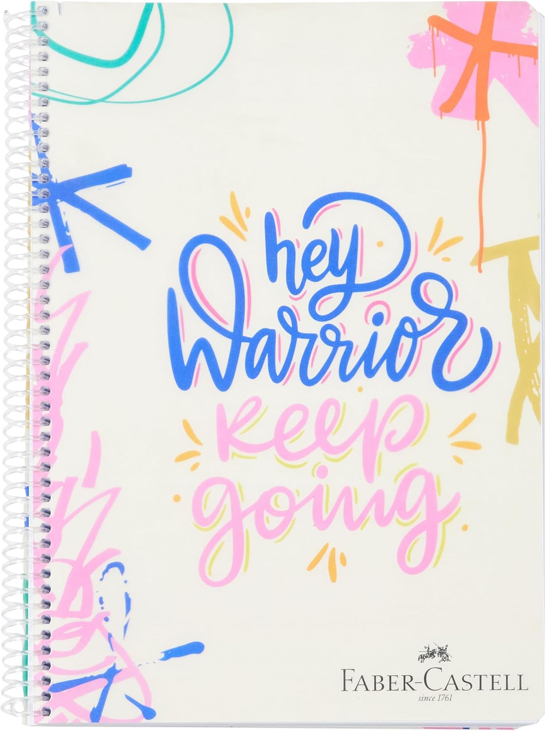 Alternative view of Grafiti Spiralli Defter, A4, 120 Yaprak, 70g Kağıt, Çizgili, 500 Mikron PP Kapak, PET Spiralli, Dayanıklı ve Kullanışlı