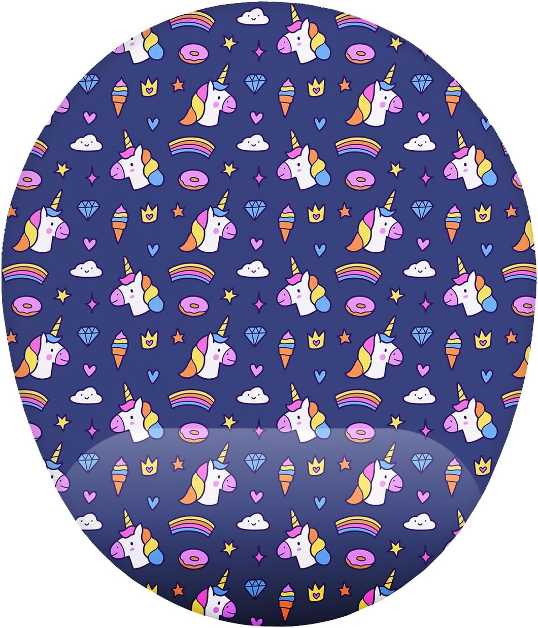 Alternative view of Unicorn Desenli Bilek Destekli Mouse Pad