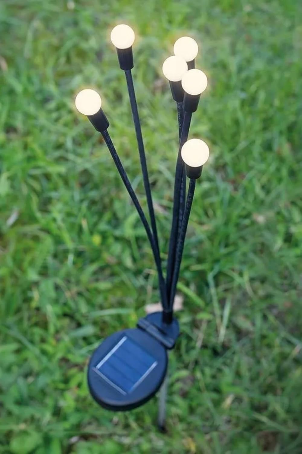 Alternative view of ® Güneş Enerjili Bahçe Lambası, LED Dış Mekan Aydınlatma, Plastik Top Tasarım, Otomatik Açma Kapama, Solar Güç, 2 Adet