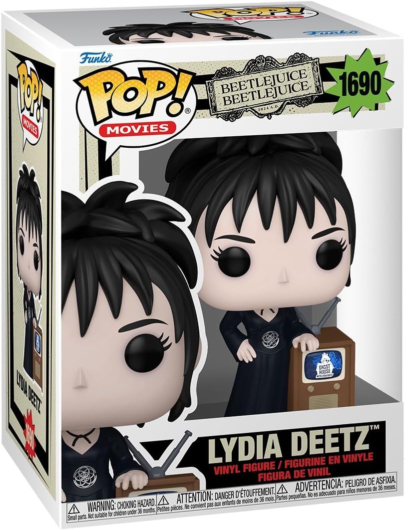 Alternative view of Funko POP Filmleri: Beetlejuice Beetlejuice - Lydia Deetz - Koleksiyon Vinil Figür - Hediye Fikri - Resmi Ürün - Çocuklar ve Yetişkinler için - Korku Hayranları - Koleksiyonerler ve Teşhir için Model