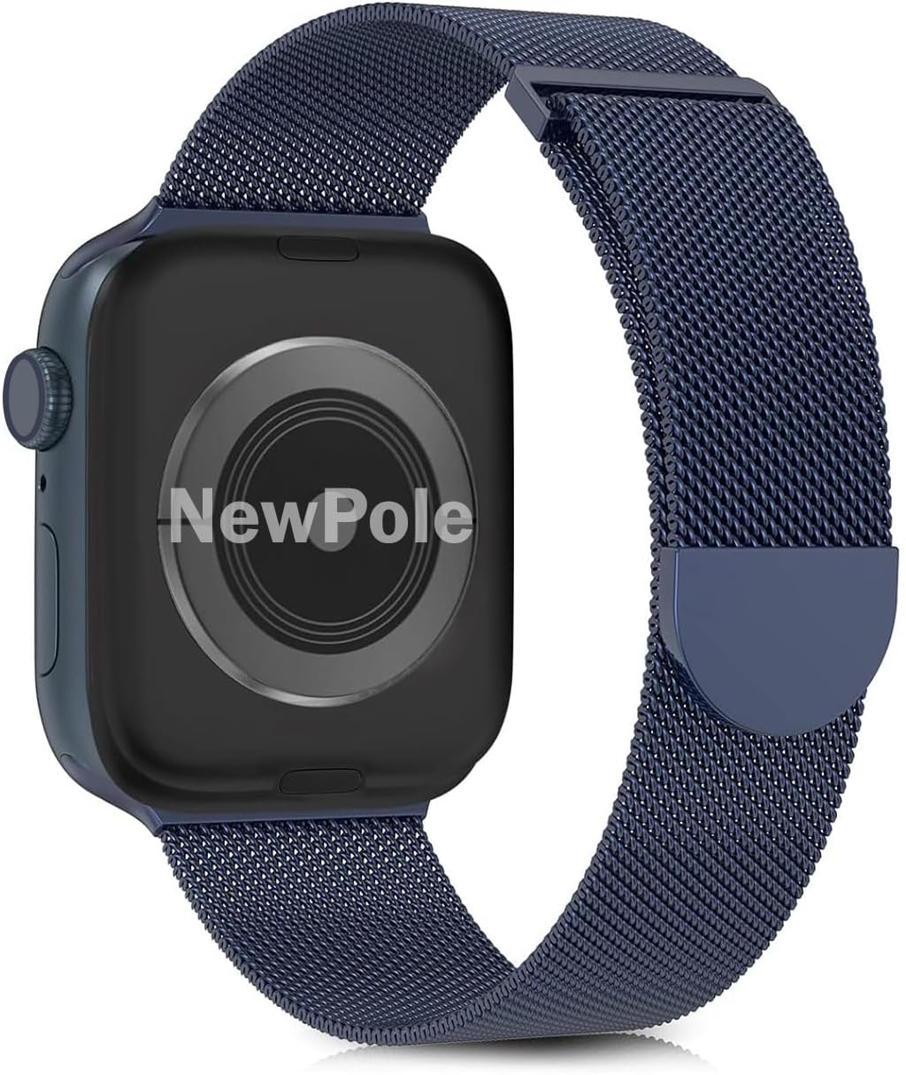 Watch 45mm 44mm 42mm 49mm Uyumlu Kordon Pole Çelik Hasır Kordon Kopma Karşıtı Spor Rahatsız Etmeyen Apple Watch Ultra 2/1 9 8 SE 7 6 5 4 3 2 1 Uyumlu Kordon