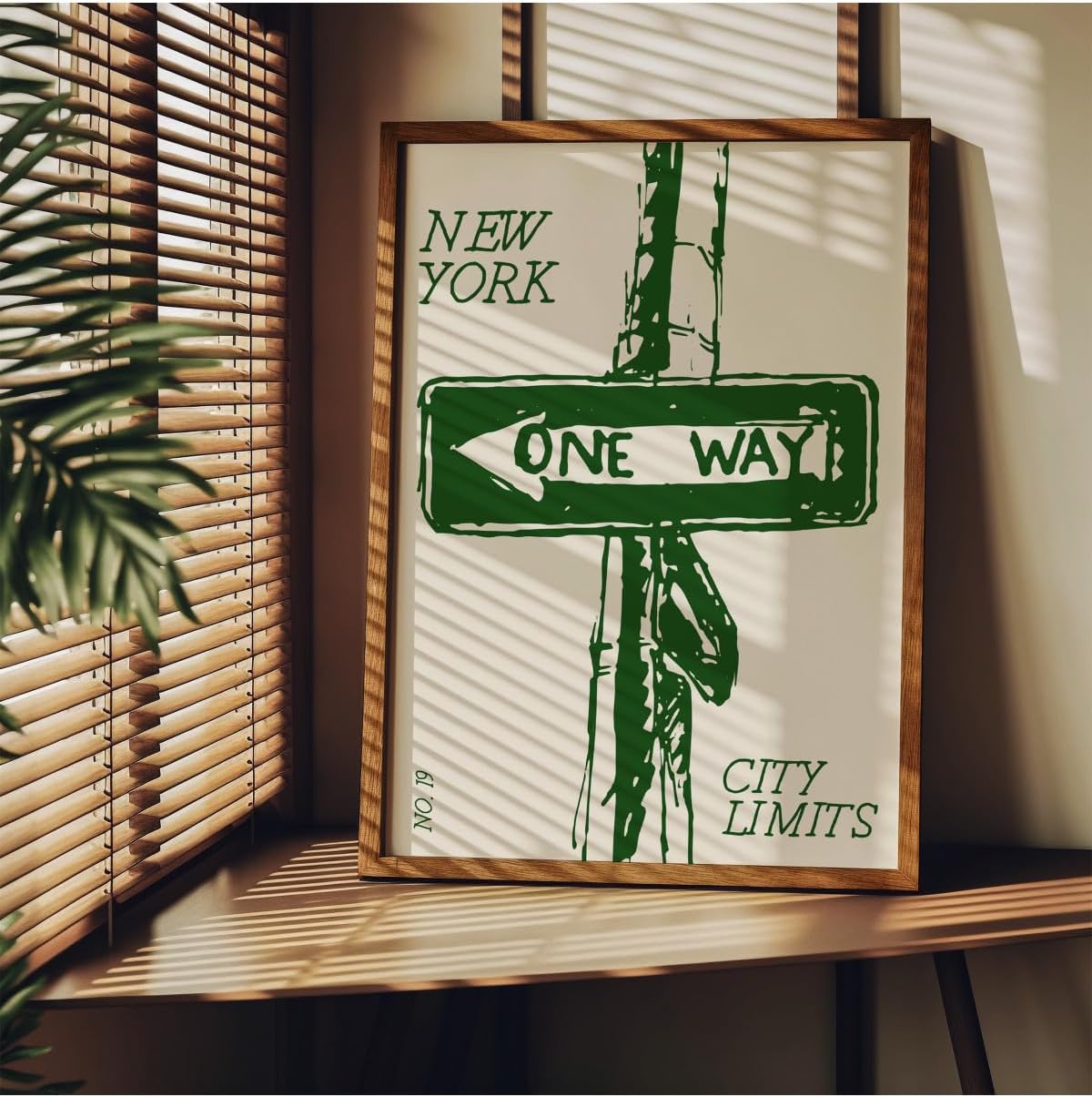 Fark Tanıtım NewYork Çerçevesiz Poster, Modern Dekoratif Çerçevesiz Poster, Tablo, NewYork-2, 50 x 70 - Görsel 3