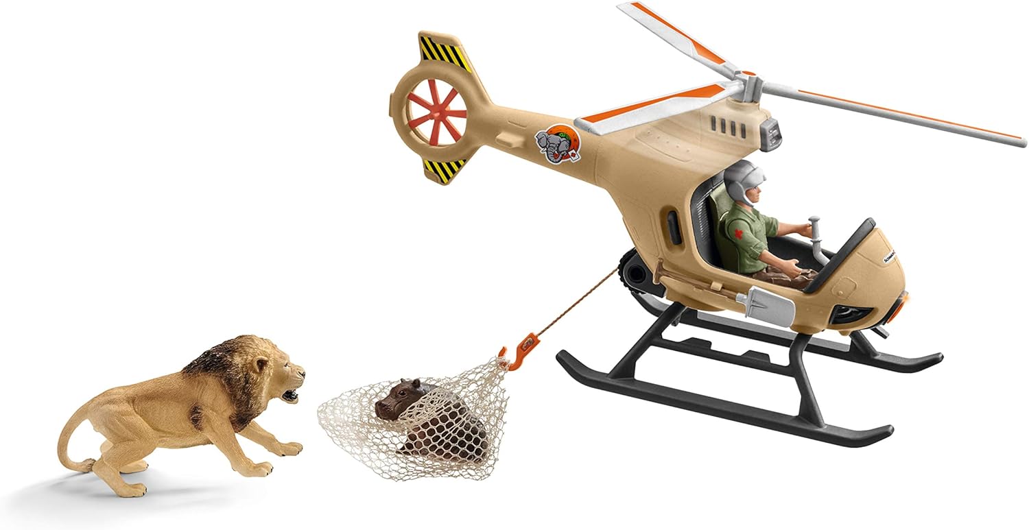 Alternative view of 42476 Kurtarma Helikopteri Oyuncak Figürü, Çok Renkli