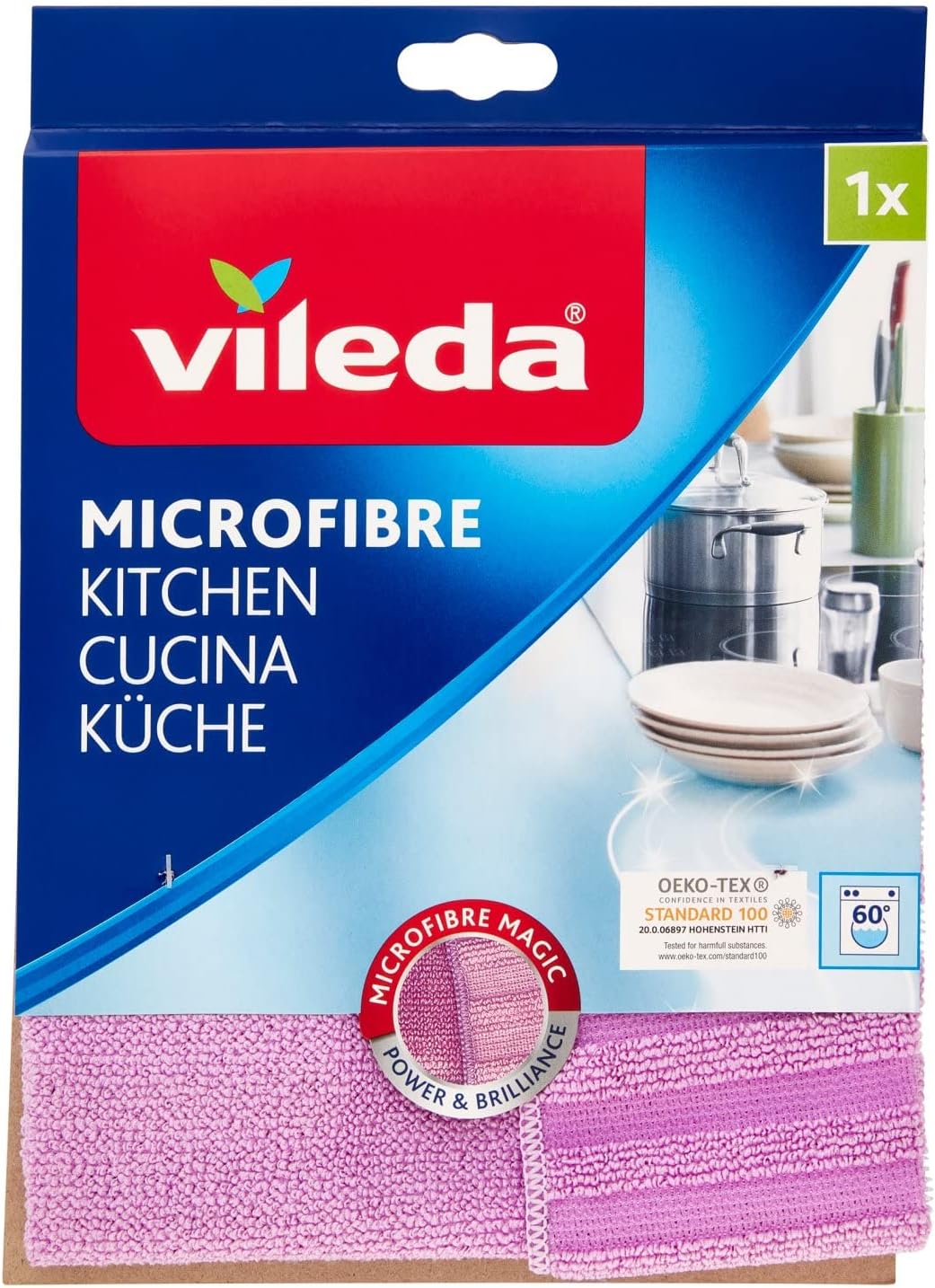 Alternative view of Tekli Paket Mikrofiber Mutfak Temizlik Bezi
