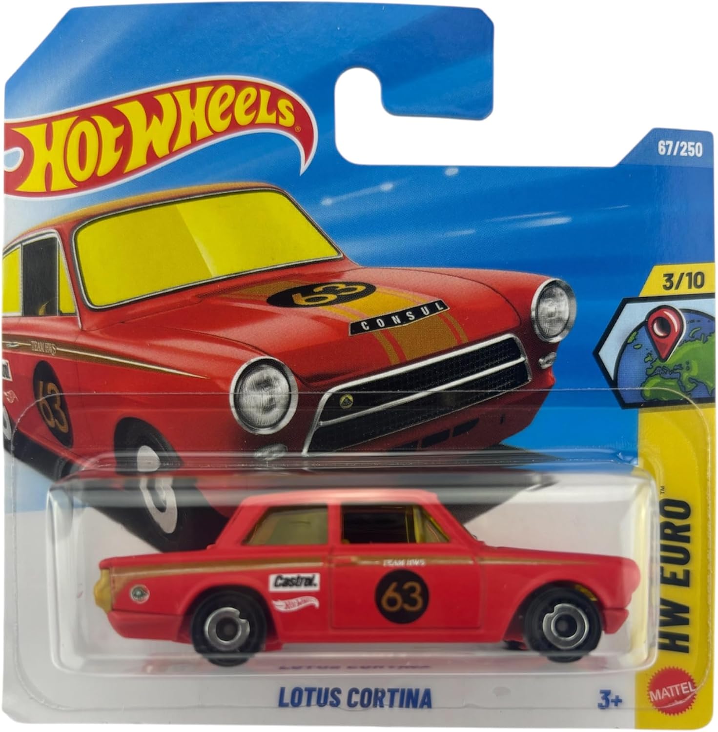 Tekli Arabalar LOTUS CORTINA (KISA KART) JJJ34