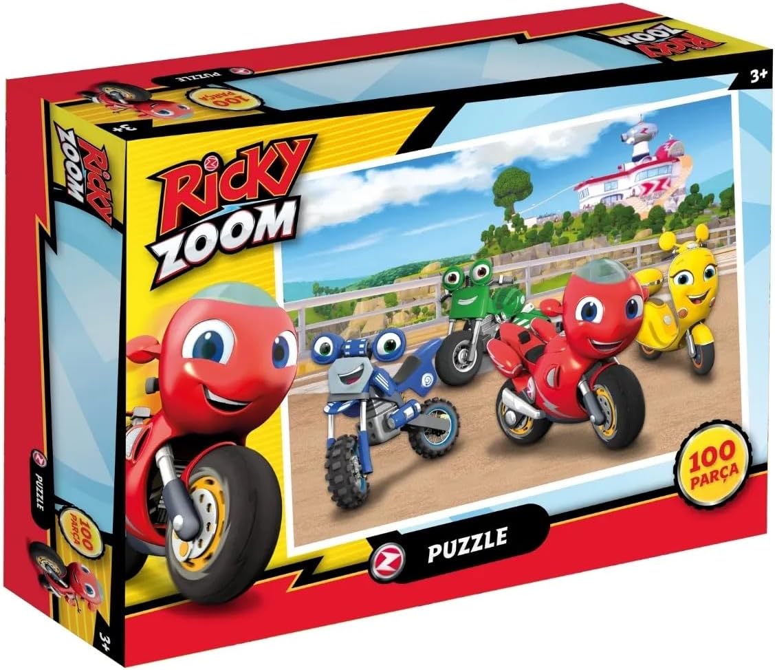 Alternative view of Ricky Zoom  100 Parça 34x24cm Çocuk Puzzle Yapboz Serisi