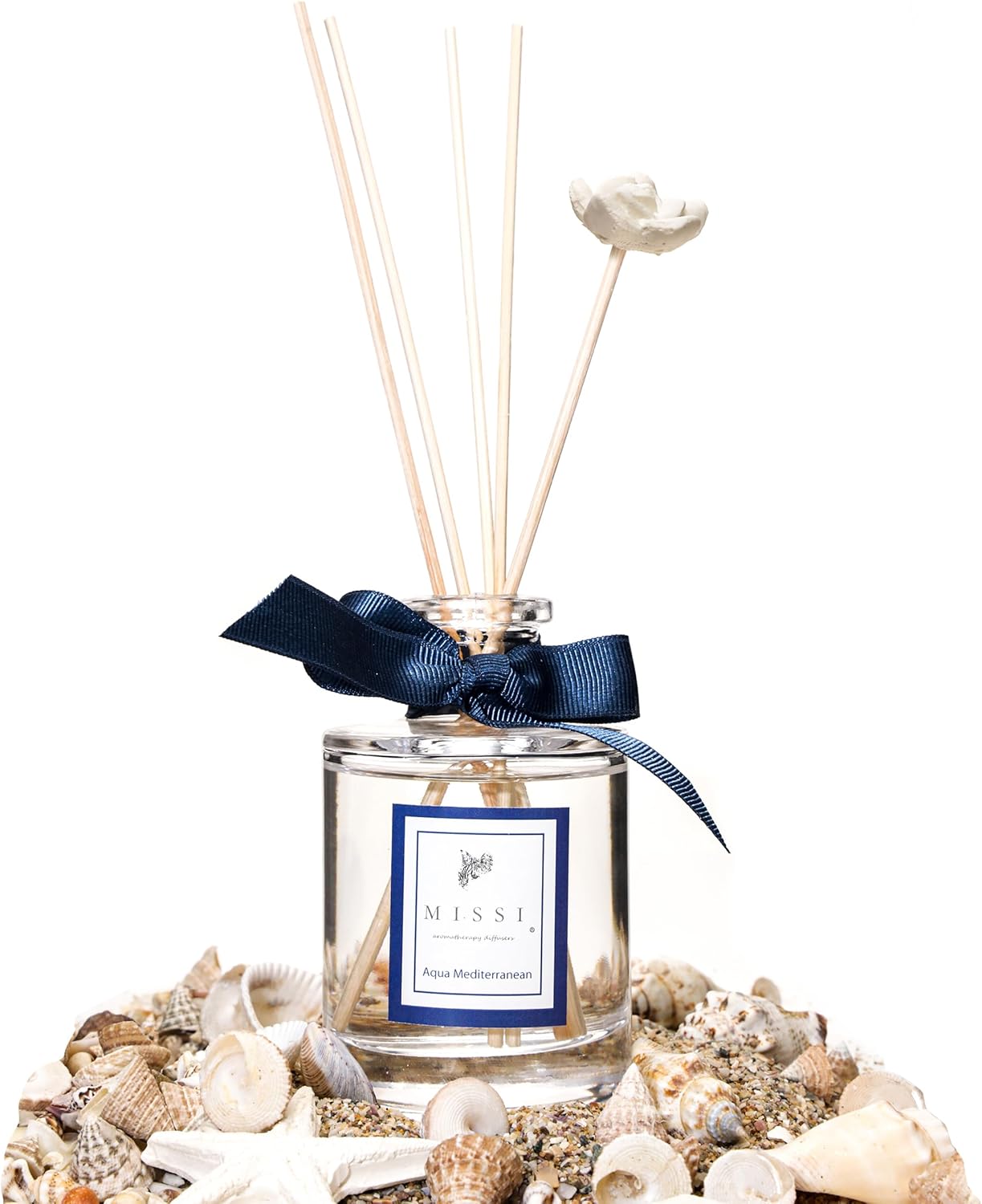 110 ml Silindir Şişe Bambu Çubuklu Aqua Medıterrenean Oda Kokusu