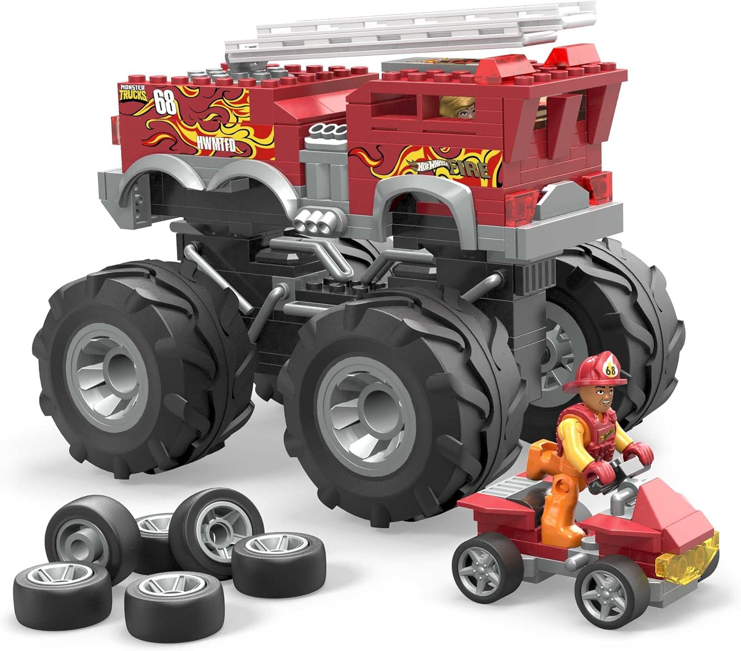 Alternative view of MEGA  HW 5 Alarm  Truck İtfaiye Aracı