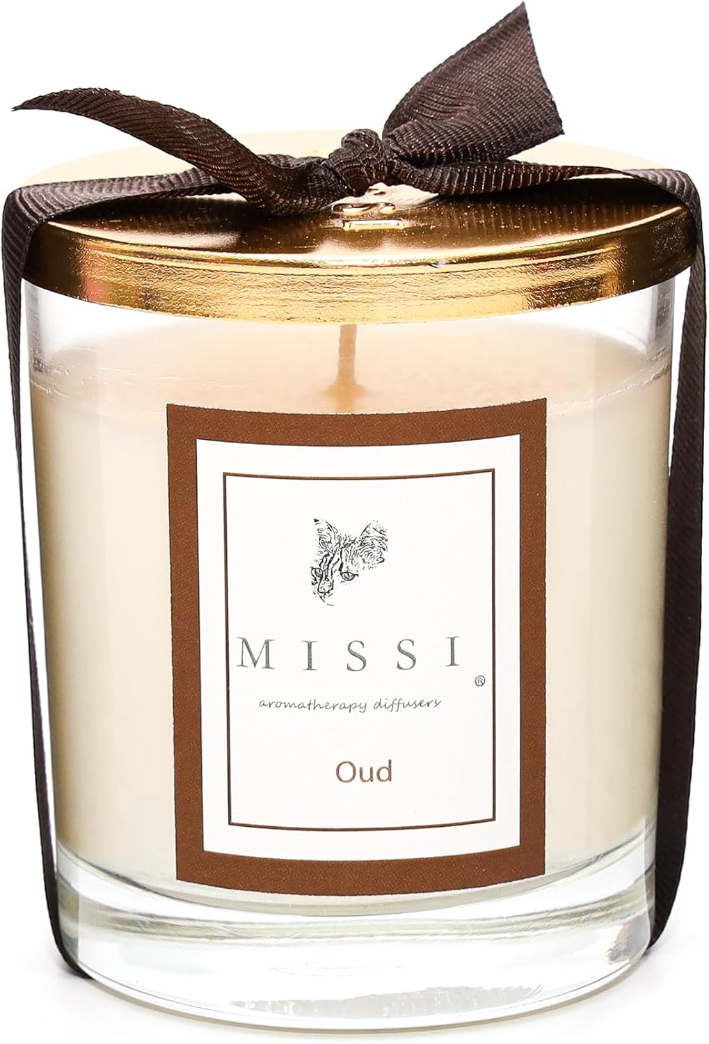 Missi Kapaklı Oud Kokulu Vegan Mum 140 gr - Görsel 2