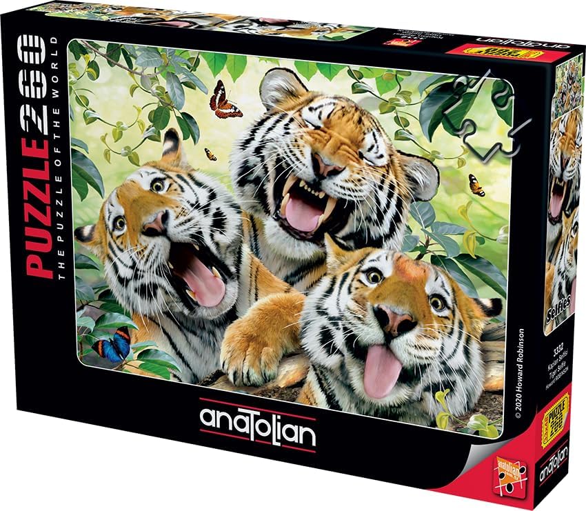 Alternative view of Puzzle - Kaplan Selfisi / 260 Parça Puzzle, #3332