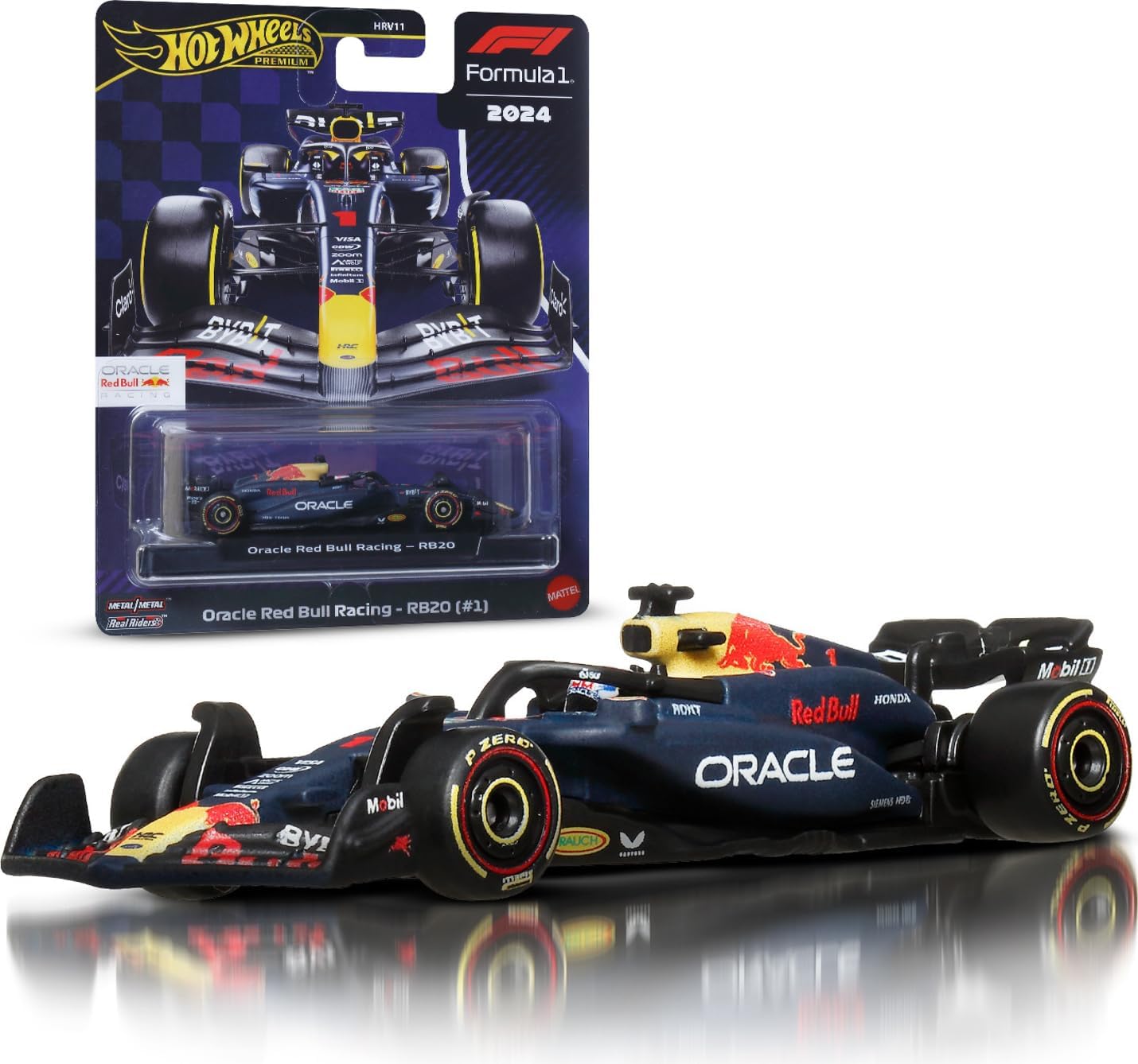 Ölçek 1:64 Premium Formula 1 Koleksiyon Oyuncak Yarış Arabası Gerçek Lastikler ve Metal/Metal Gövde ve Şasi (stiller değişebilir), JBM12 - Görsel 3