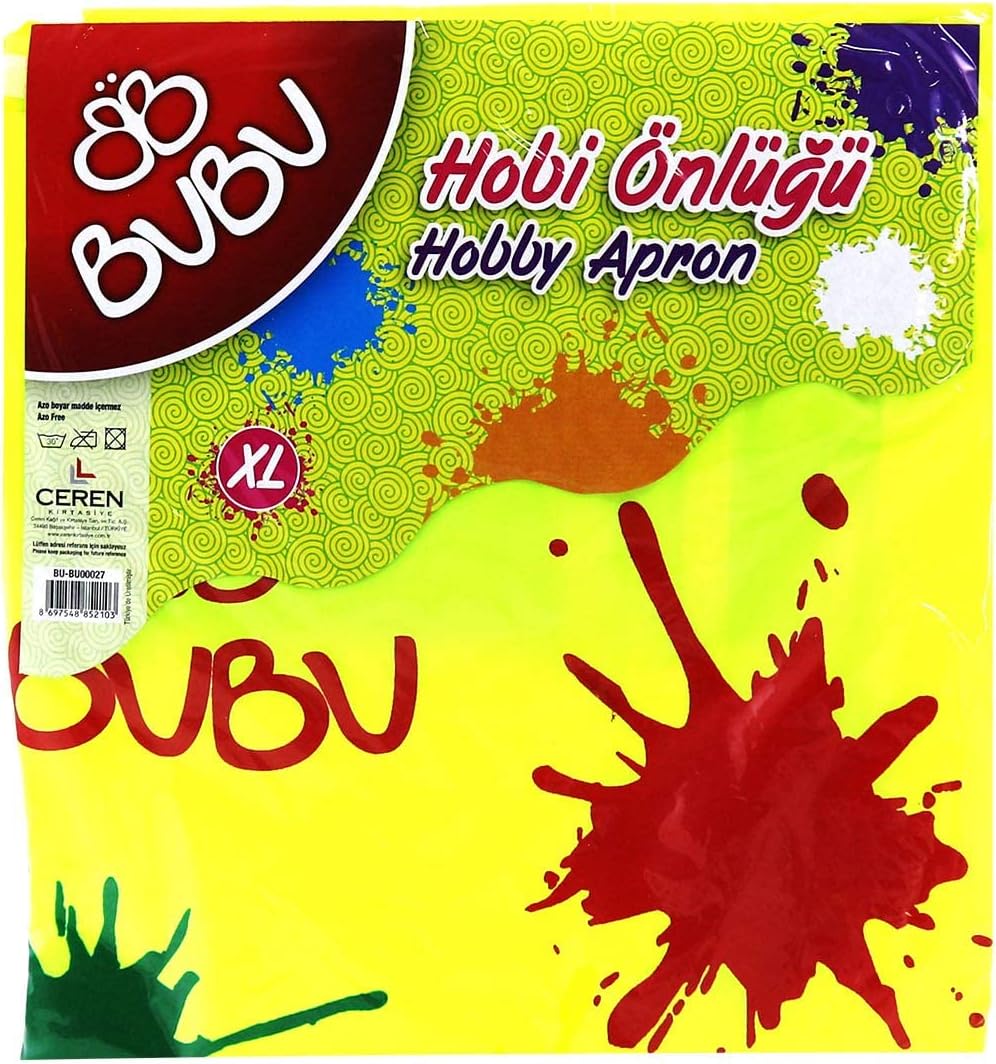 Bubu +10 Yaş XL Boyama Önlüğü - Görsel 3
