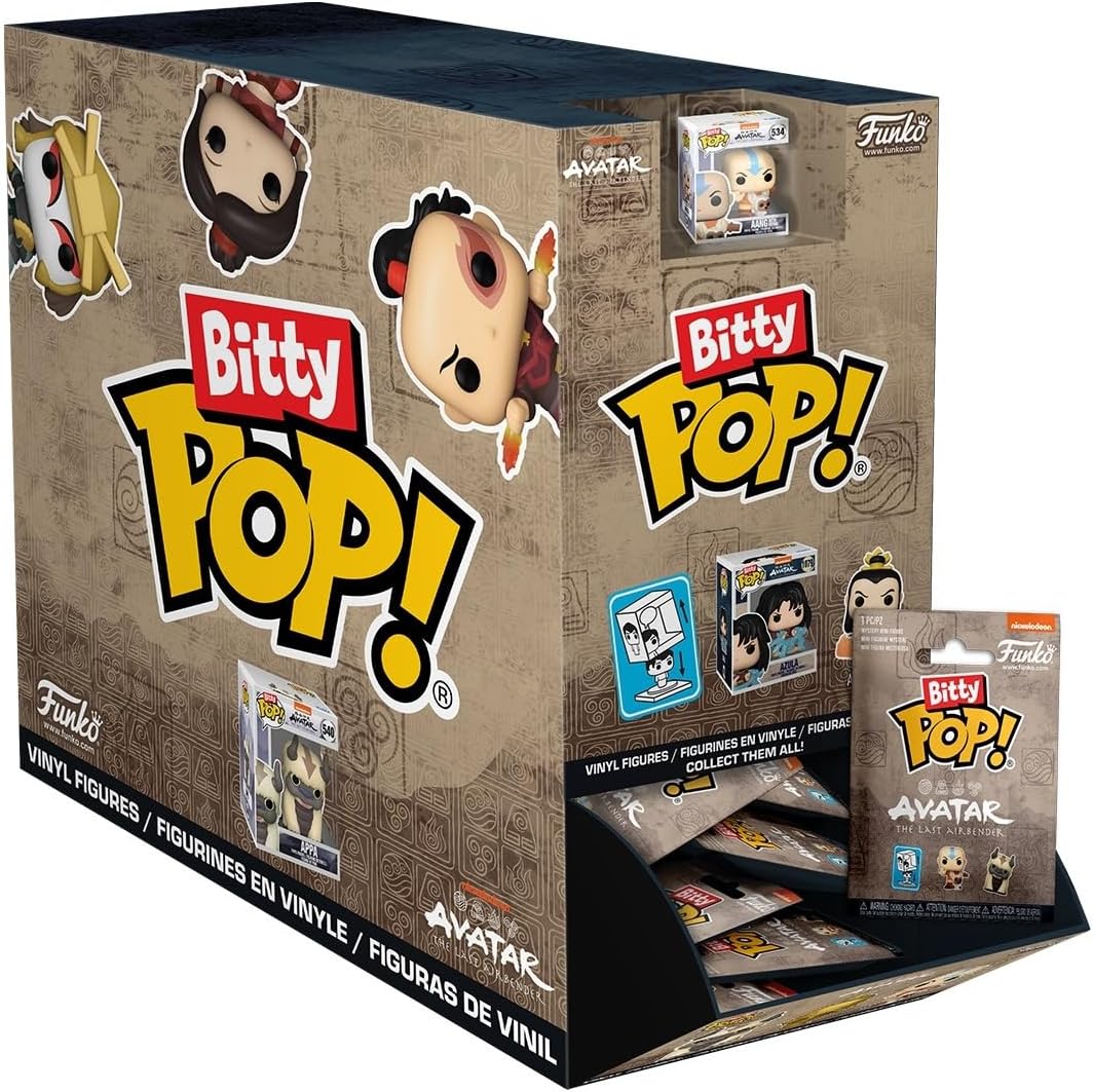 FUNKO Bitty POP! Bekarlar Animasyon: Avatar: Son Hava Bükücü S1 (Bir Rastgele Bitty Pop! Satın Alma Başına)