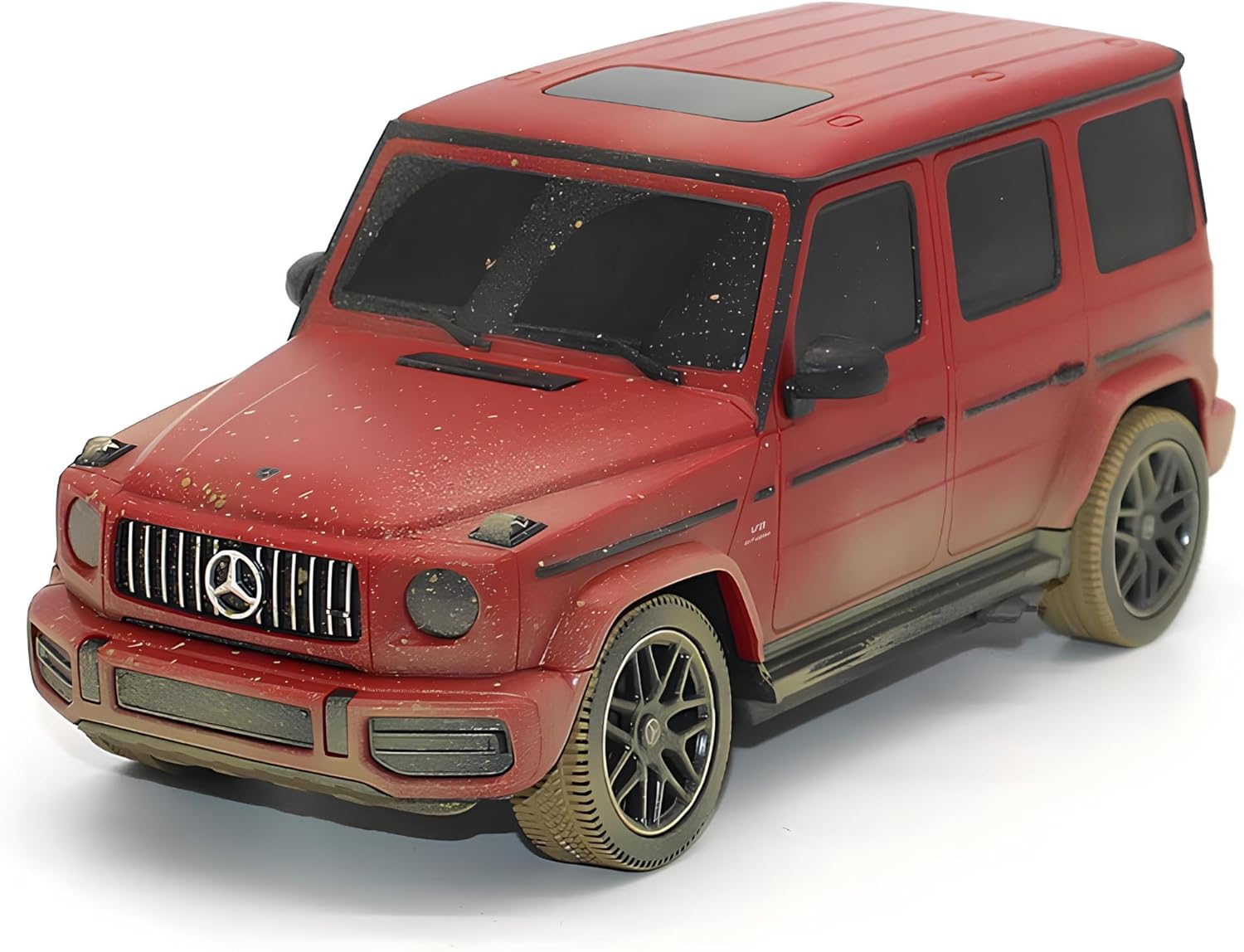 Alternative view of 2.4GHz Uzaktan Kumandalı 1:24 Ölçek Mercedes Benz AMG G63 Muddy Araba Çamurlu Off-Road Mercedes Jeep